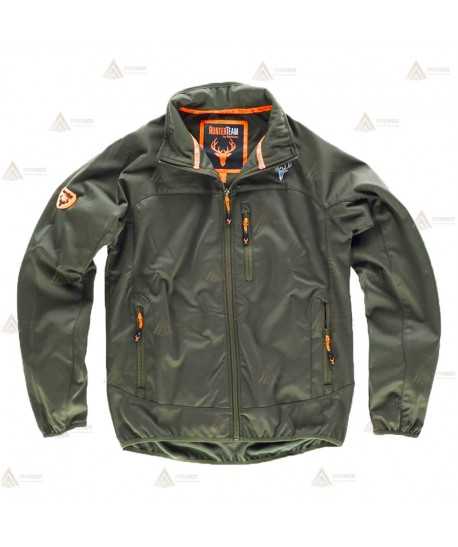 Cazadora softshell de verano sin capucha para Agentes Forestales