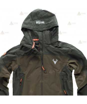 Parka impermeable forrada especial color verde bosque/verde oliva para Agentes Rurales y forestales