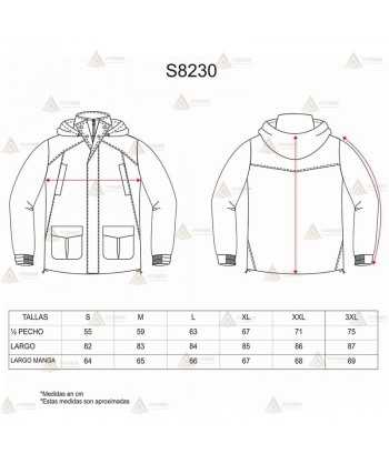 Parka impermeable acolchada color verde caza/marrón para Agentes Forestales y rurales