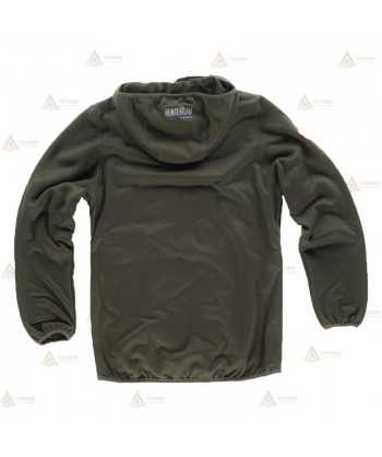 Chaqueta softshell y tejido acolchado de camuflaje con capucha para Agentes Rurales