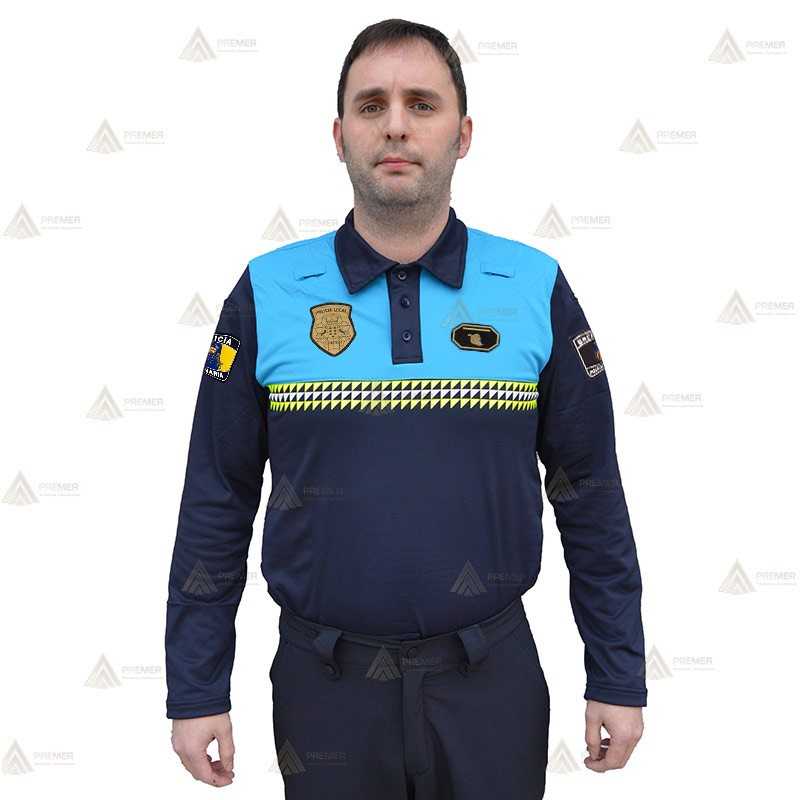Polo de manga larga para Policía Local de Canarias