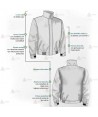 Cazadora softshell  de color arena con membrana PU y personalizable para Agentes Rurales