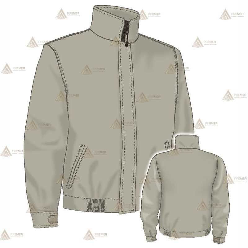 Cazadora softshell  de color arena con membrana PU y personalizable para Agentes Rurales