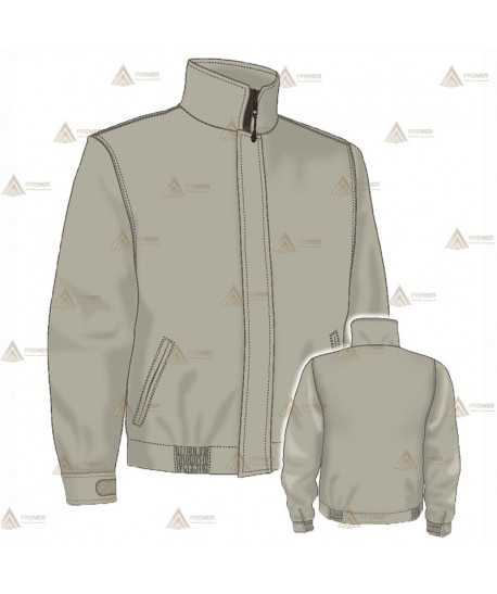 Cazadora softshell  de color arena con membrana PU y personalizable para Agentes Rurales