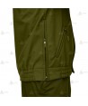 Cazadora softshell  de color arena/verde militar con membrana PU y personalizable para Agentes Rurales
