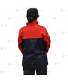 Chaqueta softshell bicolor personalizable para parque de bomberos