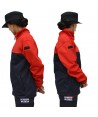 Chaqueta softshell bicolor personalizable para parque de bomberos