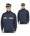 Cazadora color marino reversible con membrana PTFE y damero para Policía Local