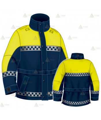 Parka 2/4 impermeable con...