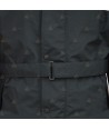Parka 2/4 impermeable azul marino y amarillo flúor con forro desmontable para motoristas de Policía Local del País Vasco