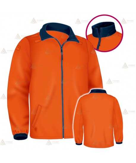 Chaqueta softshell bicolor con membrana PU para Protección Civil