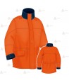 Parka bicolor con forro desmontable y membrana PTFE para Protección Civil