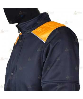 Cazadora softshell con membrana PTFE y forro desmontable para Protección Civil
