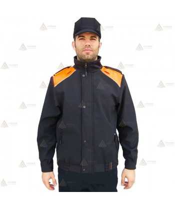 Cazadora softshell bicolor con membrana PTFE y forro desmontable para Protección Civil