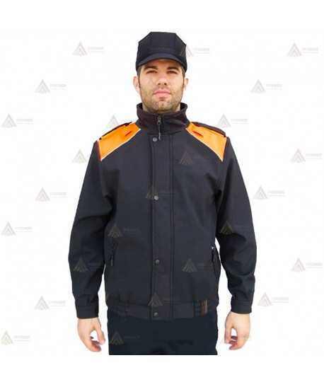 Cazadora softshell bicolor con membrana PTFE y forro desmontable para Protección Civil