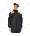 Cazadora softshell bicolor con membrana PU para Protección Civil