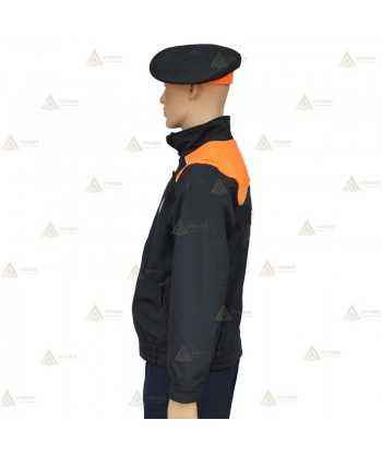 Cazadora softshell bicolor con membrana PU para Protección Civil