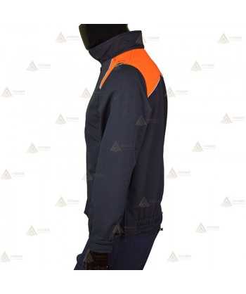Cazadora softshell bicolor con membrana PU para Protección Civil