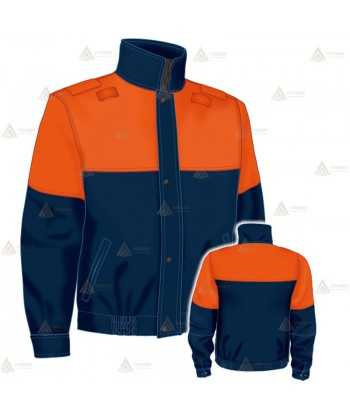 Cazadora softshell bicolor con membrana PTFE y forro desmontable para Protección Civil