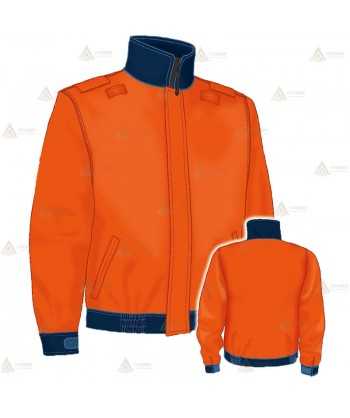 Cazadora softshell bicolor con membrana PU para Protección Civil