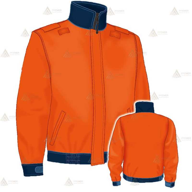 Cazadora softshell bicolor con membrana PU para Protección Civil