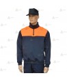 Jersey softshell bicolor con membrana PU para Protección Civil