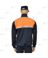 Jersey softshell con cinta reflectante membrana PU para Protección Civil