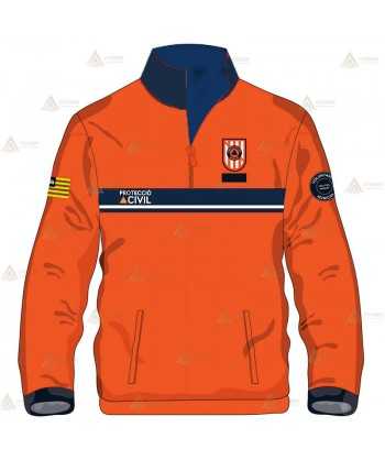 Jersey polar bicolor para Protección Civil de Baleares