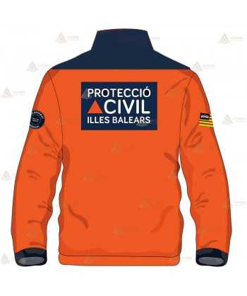 Jersey polar bicolor para Protección Civil de Baleares