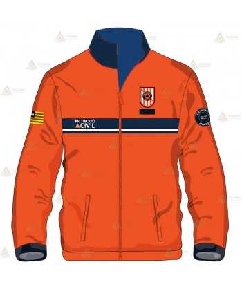Chaqueta polar bicolor para Protección Civil de Baleares