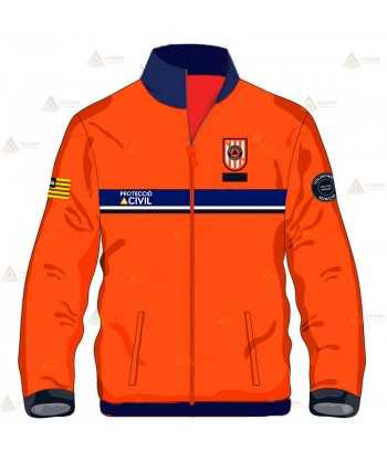 Cazadora softshell con membrana PTFE para Protección Civil de Baleares