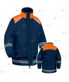 Chaqueta impermeable y transpirable con membrana PTFE para Protección Civil