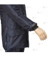 Parka bicolor e impermeable con cinta reflectante para Protección Civil