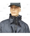 Parka azul marino con forro desmontable y membrana PTFE para Policía Local