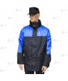 Parka azul marino y azul tropical con forro desmontable y membrana PTFE para Policía Local