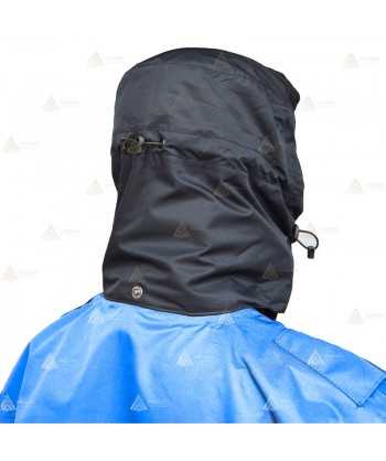 Parka azul marino y azul tropical con forro desmontable y membrana PTFE para Policía Local
