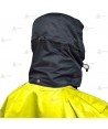 Parka azul marino y amarillo flúor con forro desmontable y membrana impermeable PTFE para Policía Local
