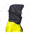 Parka azul marino y amarillo flúor con forro desmontable y membrana impermeable PTFE para Policía Local