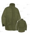 Parka color verde militar con forro desmontable y membrana PTFE para Agentes Forestales