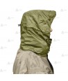 Parka color arena y verde militar con forro desmontable y membrana PTFE para Agentes Forestales