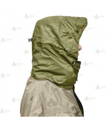 Parka color arena y verde militar con forro desmontable y membrana PTFE para Agentes Forestales