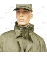 Parka color verde militar con forro desmontable y membrana PTFE para Agentes Forestales