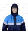 Chaqueta impermeable y transpirable con membrana PTFE para Policía Local