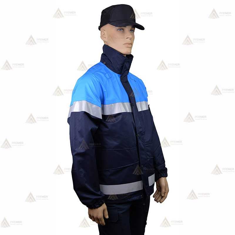 Chaqueta impermeable y transpirable con membrana PTFE para Policía Local