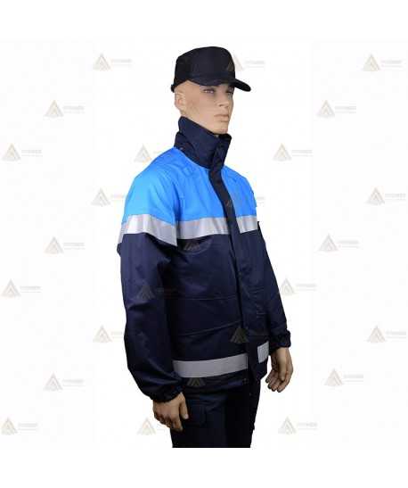 Chaqueta impermeable y transpirable con membrana PTFE para Policía Local