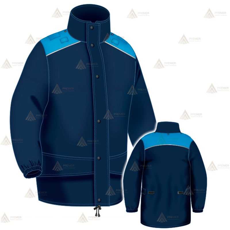 Chaqueta impermeable y transpirable con membrana PTFE para Policía Local