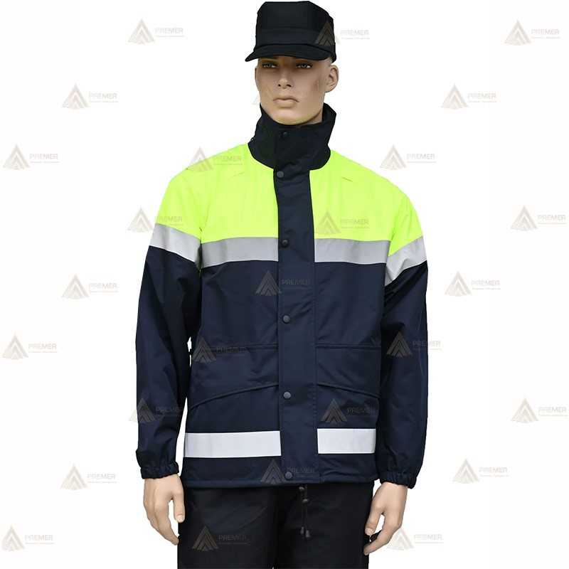 Chaqueta impermeable y transpirable con membrana PTFE para Policía Local