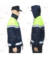 Chaqueta impermeable y transpirable con membrana PTFE para Policía Local