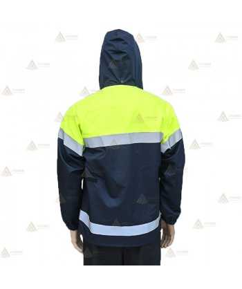 Chaqueta impermeable y transpirable con membrana PTFE para Policía Local