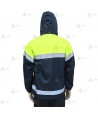 Chaqueta impermeable y transpirable con membrana PTFE para Policía Local